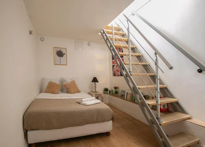 Loft In Batignolles Next To Montmartre - Lm17 דירה